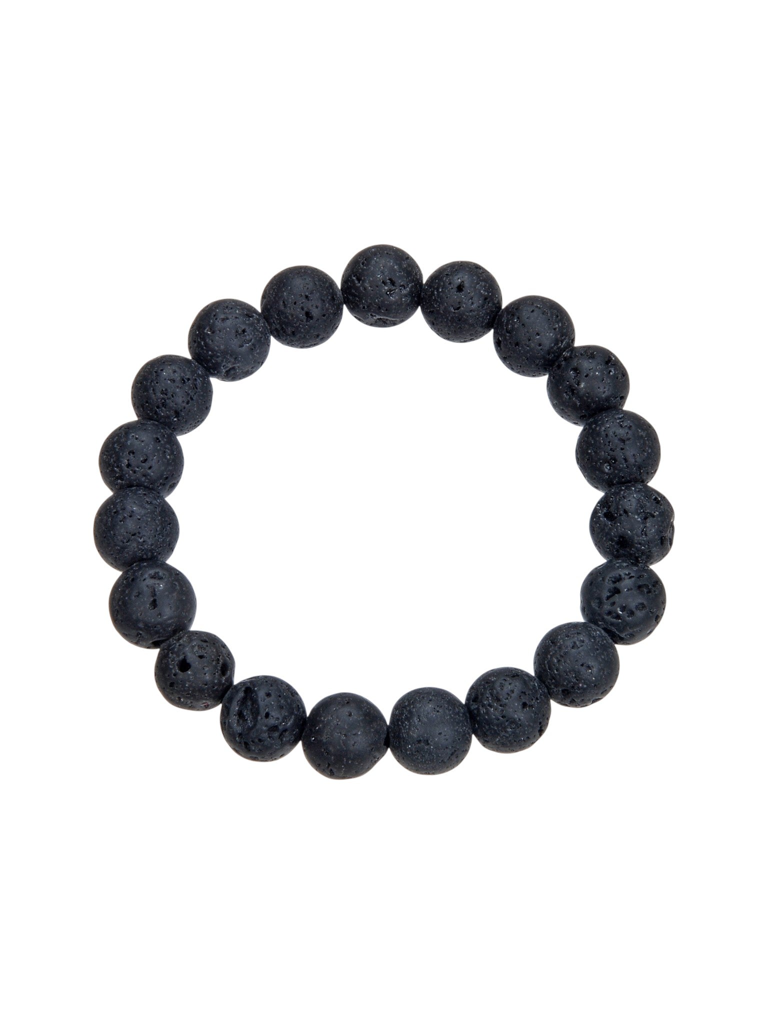 Lava Stone Stretch Bracelet B1996-6MM