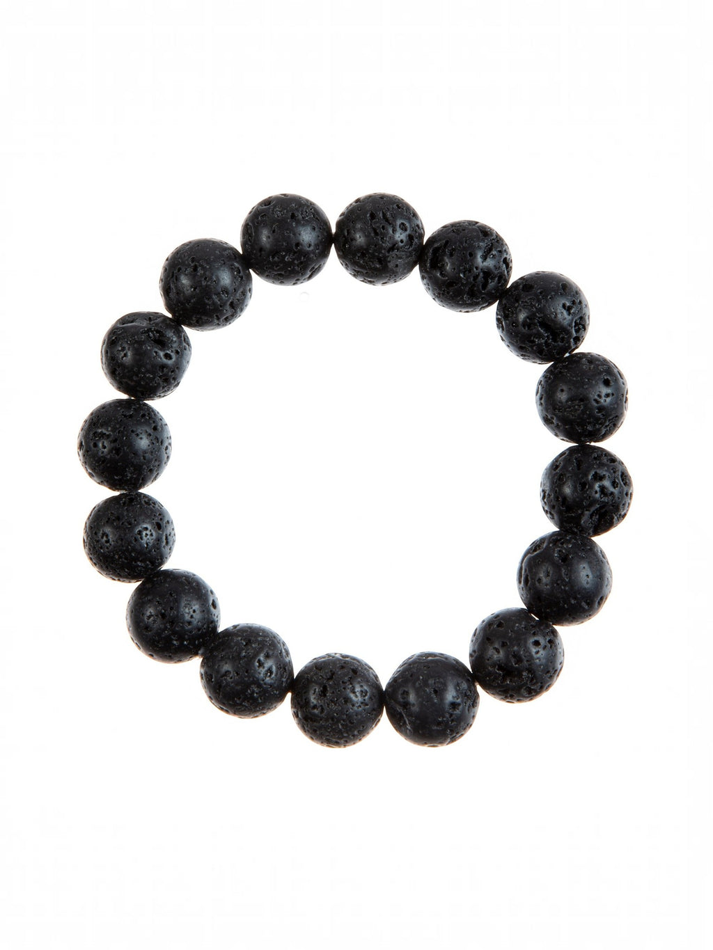Lava Stone Stretch Bracelet B1996-4MM