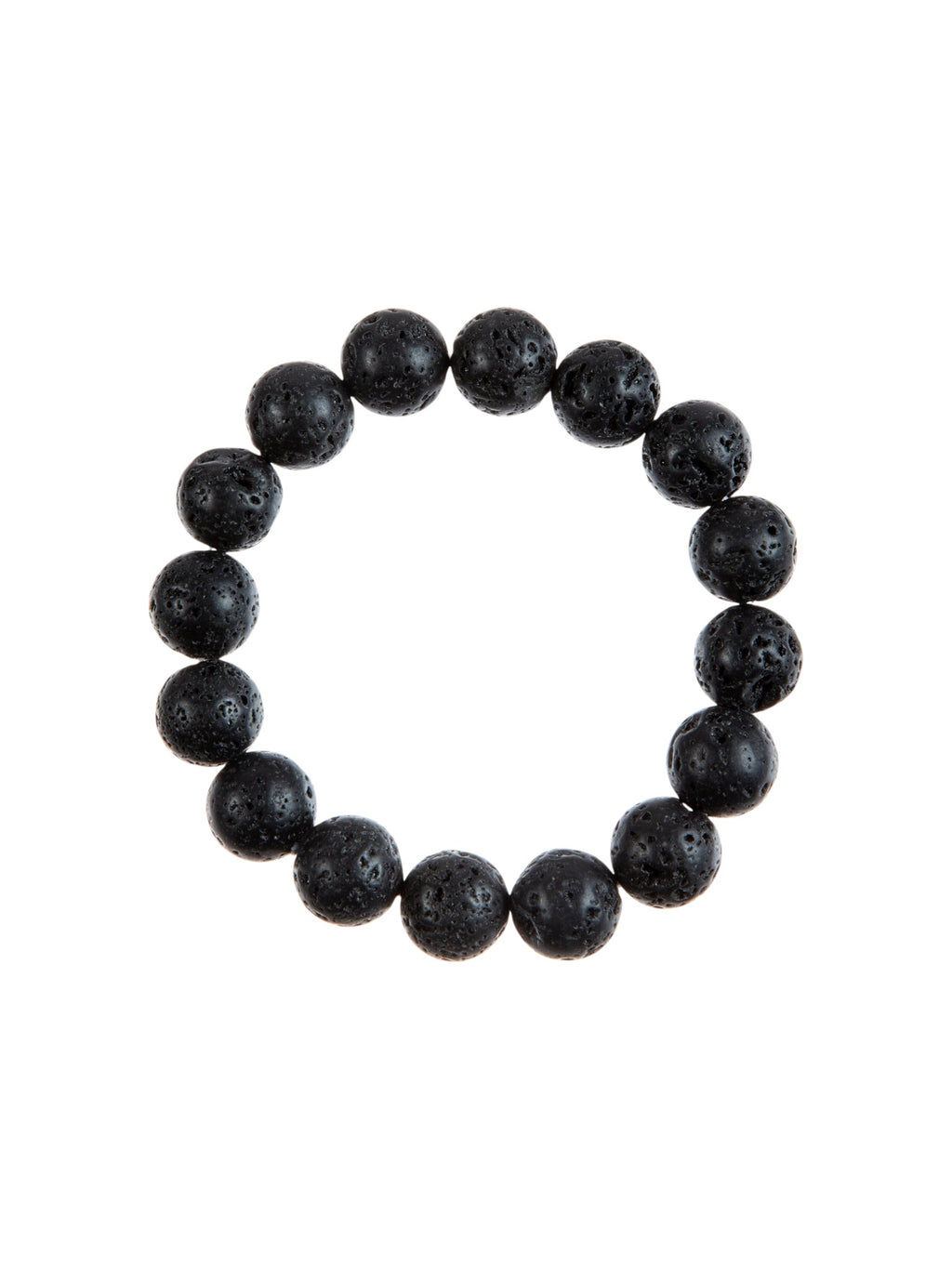 Lava Stone Stretch Bracelet B1996-6MM