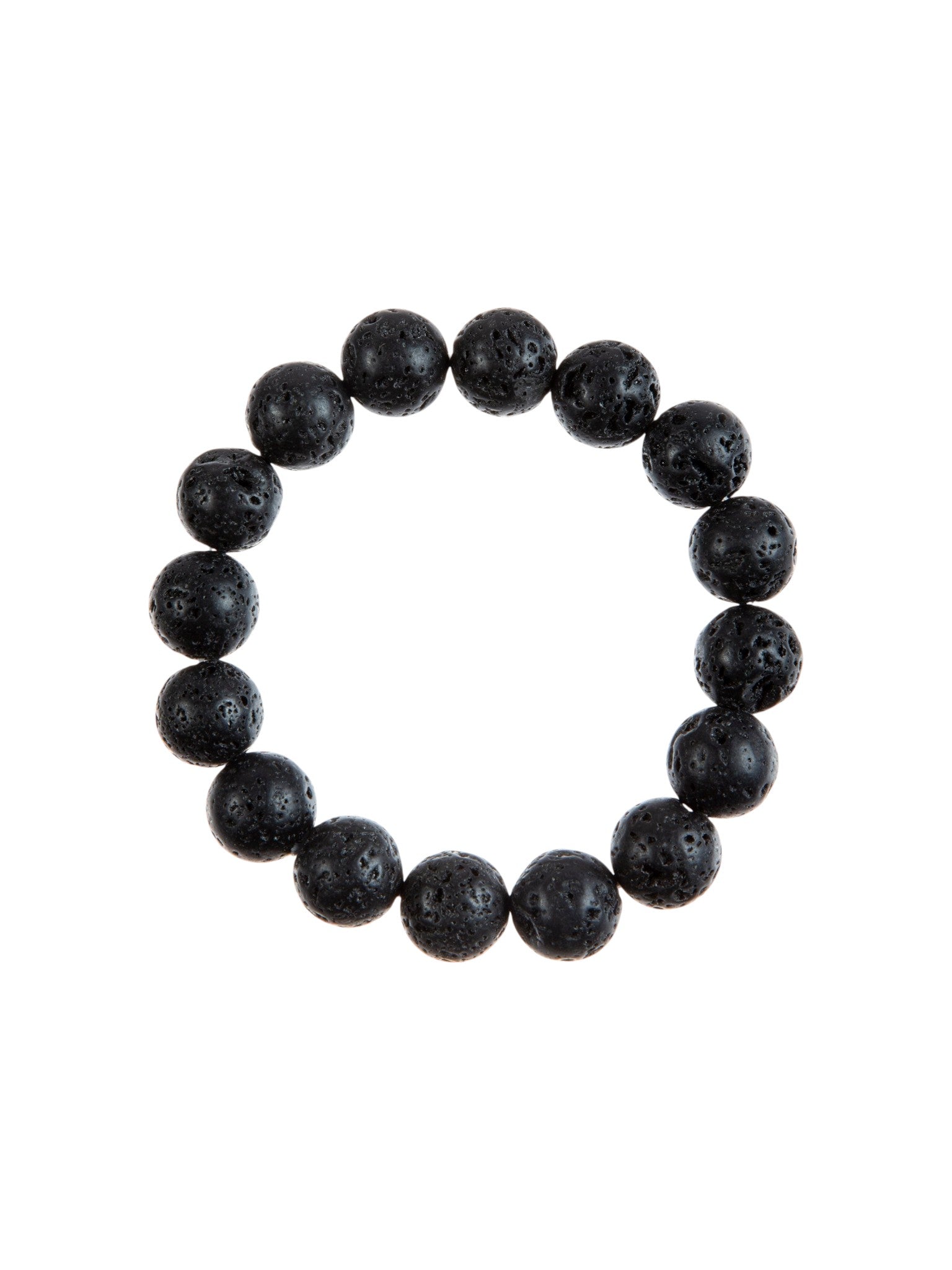 Lava Stone Stretch Bracelet B1996-6MM