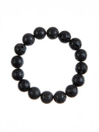 Lava Stone Stretch Bracelet B1996-12MM