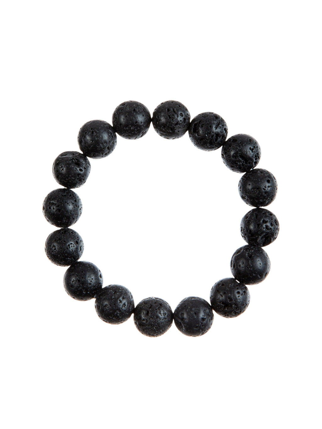 Lava Stone Stretch Bracelet B1996-10MM