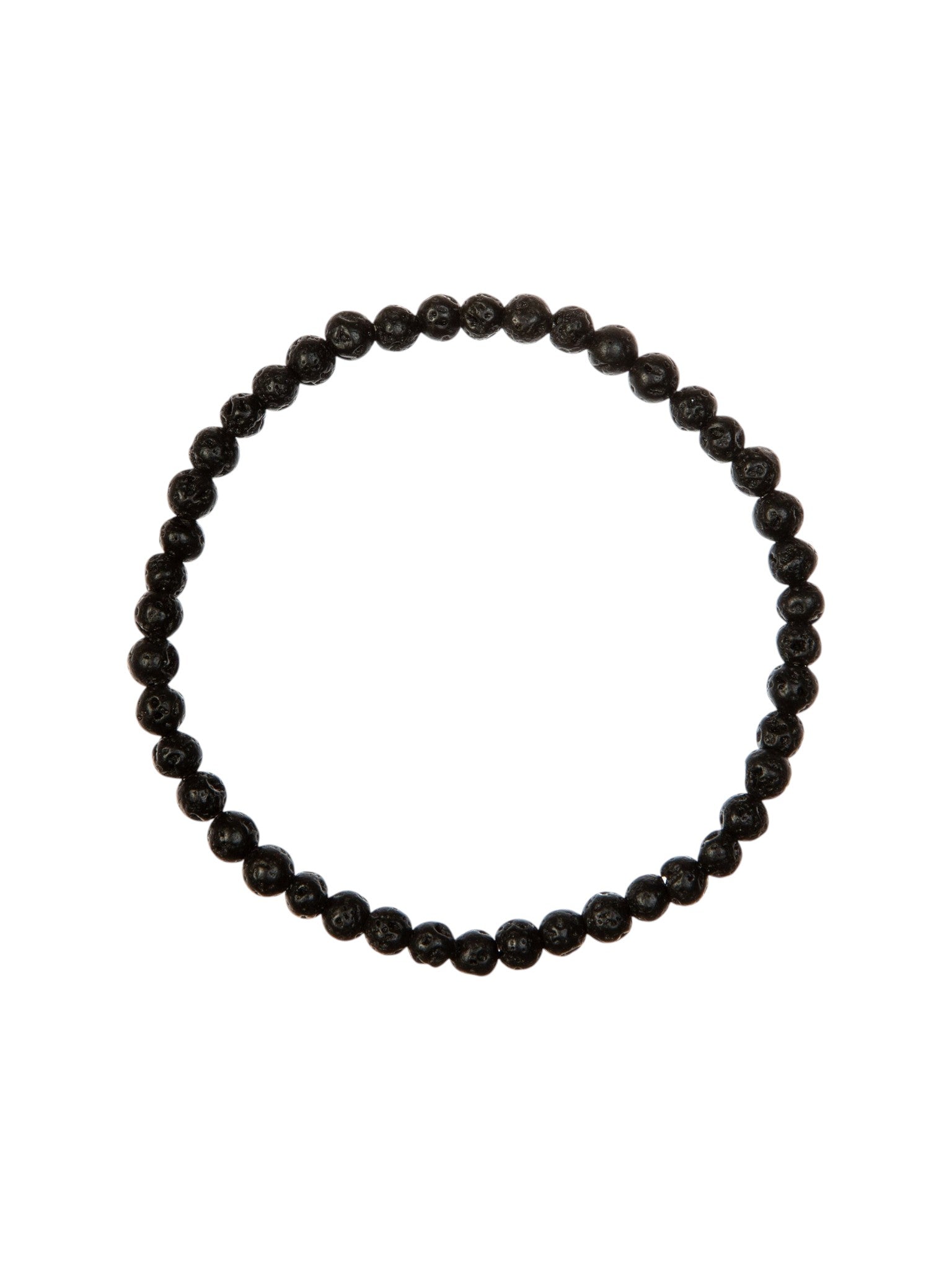 Lava Stone Stretch Bracelet B1996-10MM