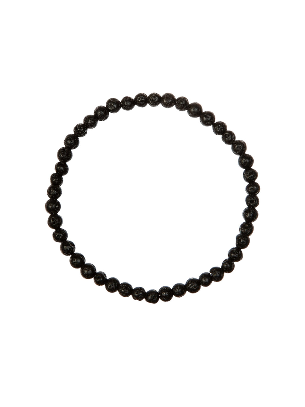 Lava Stone Stretch Bracelet B1996-6MM
