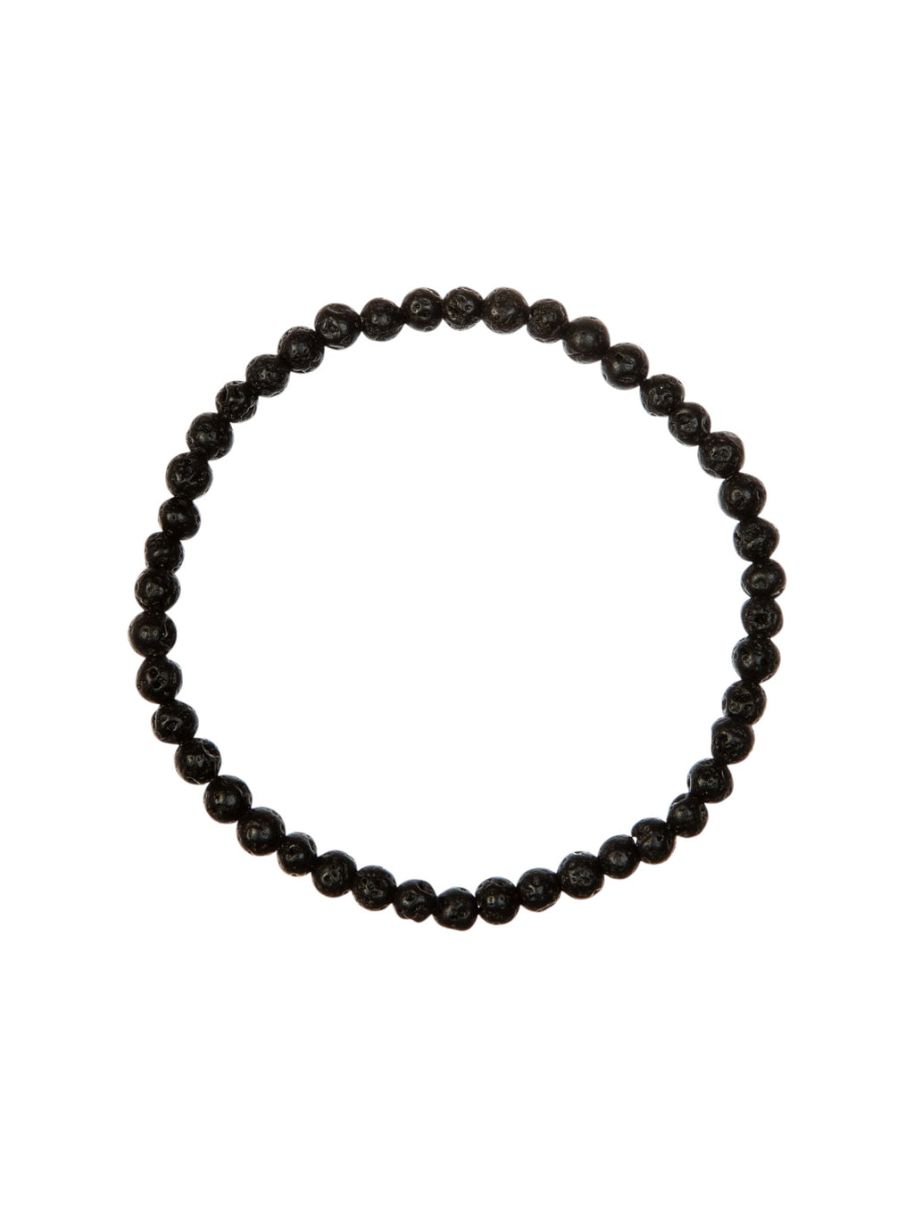 Lava Stone Stretch Bracelet B1996-12MM