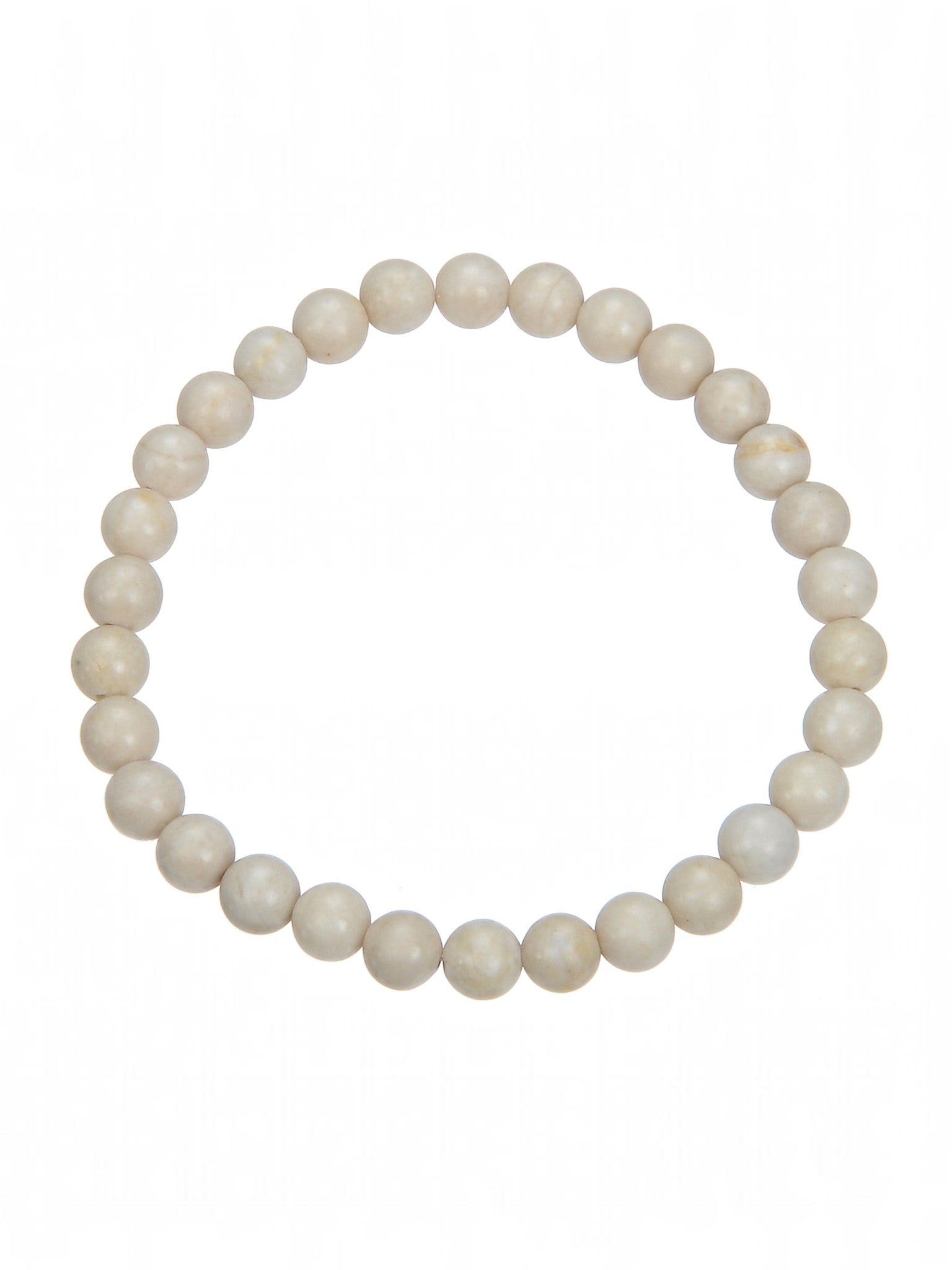 Fossil Stone Stretch Bracelet B1997-10MM