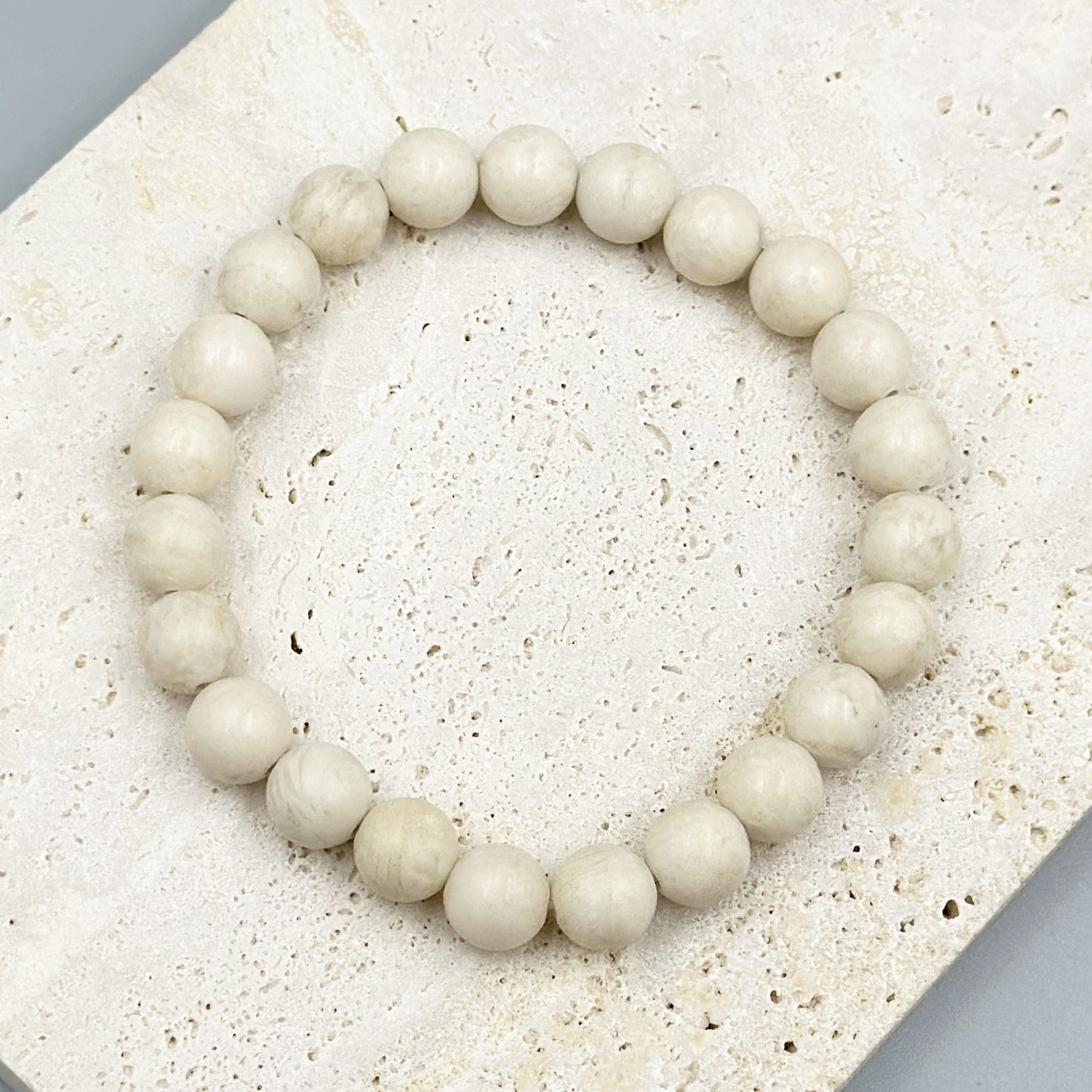 Fossil Stone Stretch Bracelet B1997-4MM