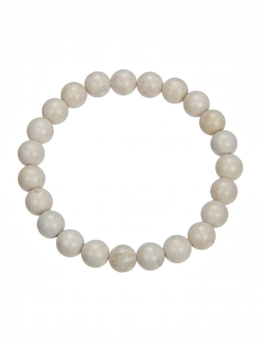 Fossil Stone Stretch Bracelet B1997-8MM