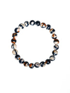 Composition Stone Stretch Bracelet B2039-Beige