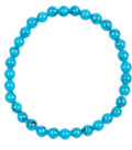 Composed Turquoise Howlite Stretch Bracelet B2049-6MM
