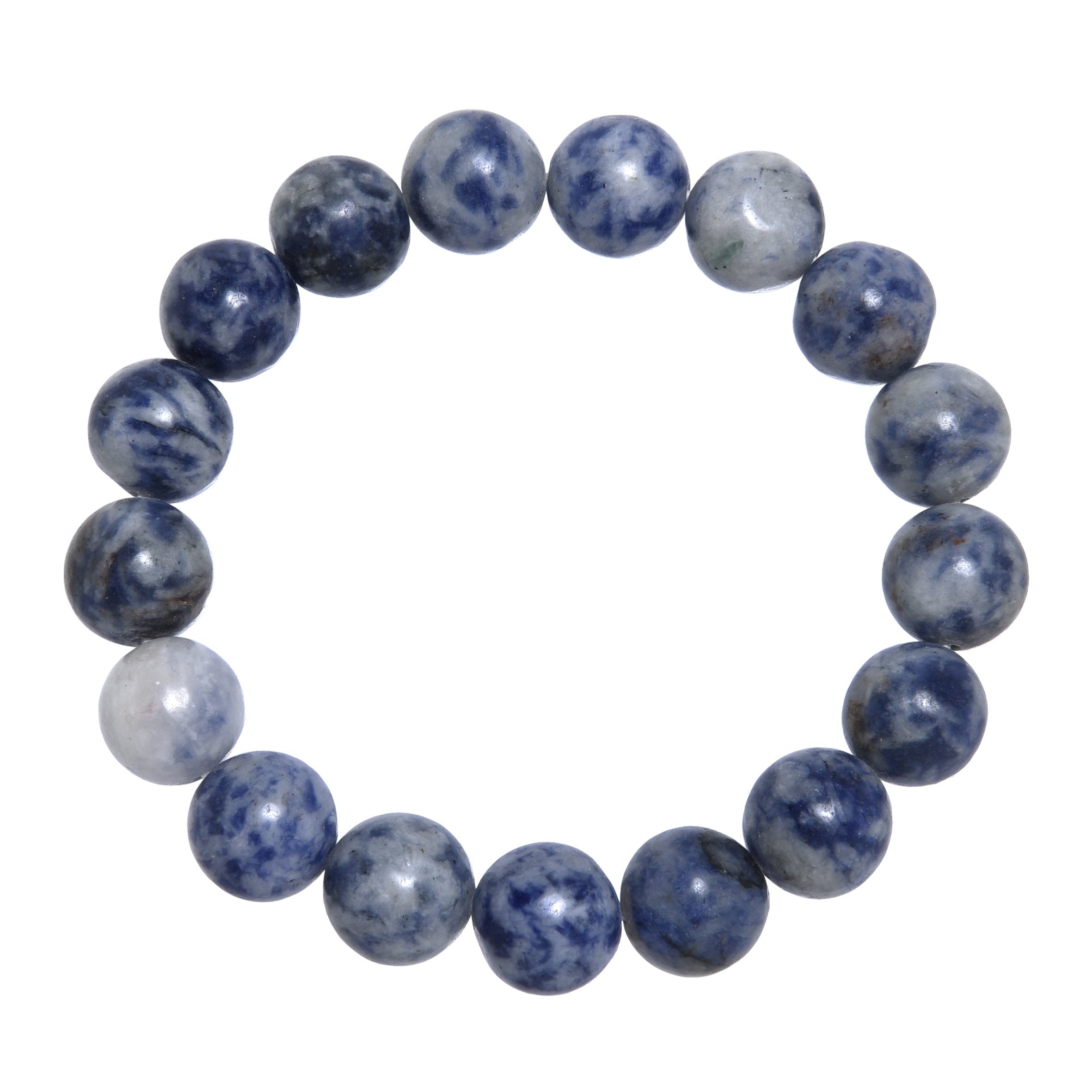 Bluespot Jasper Stone Stretch Bracelet B2058-12MM