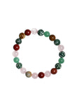 Mixed Stone Stretch Bracelets B2075-8MM