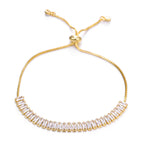 Cubic Zirconia Chains Bracelets B2530
