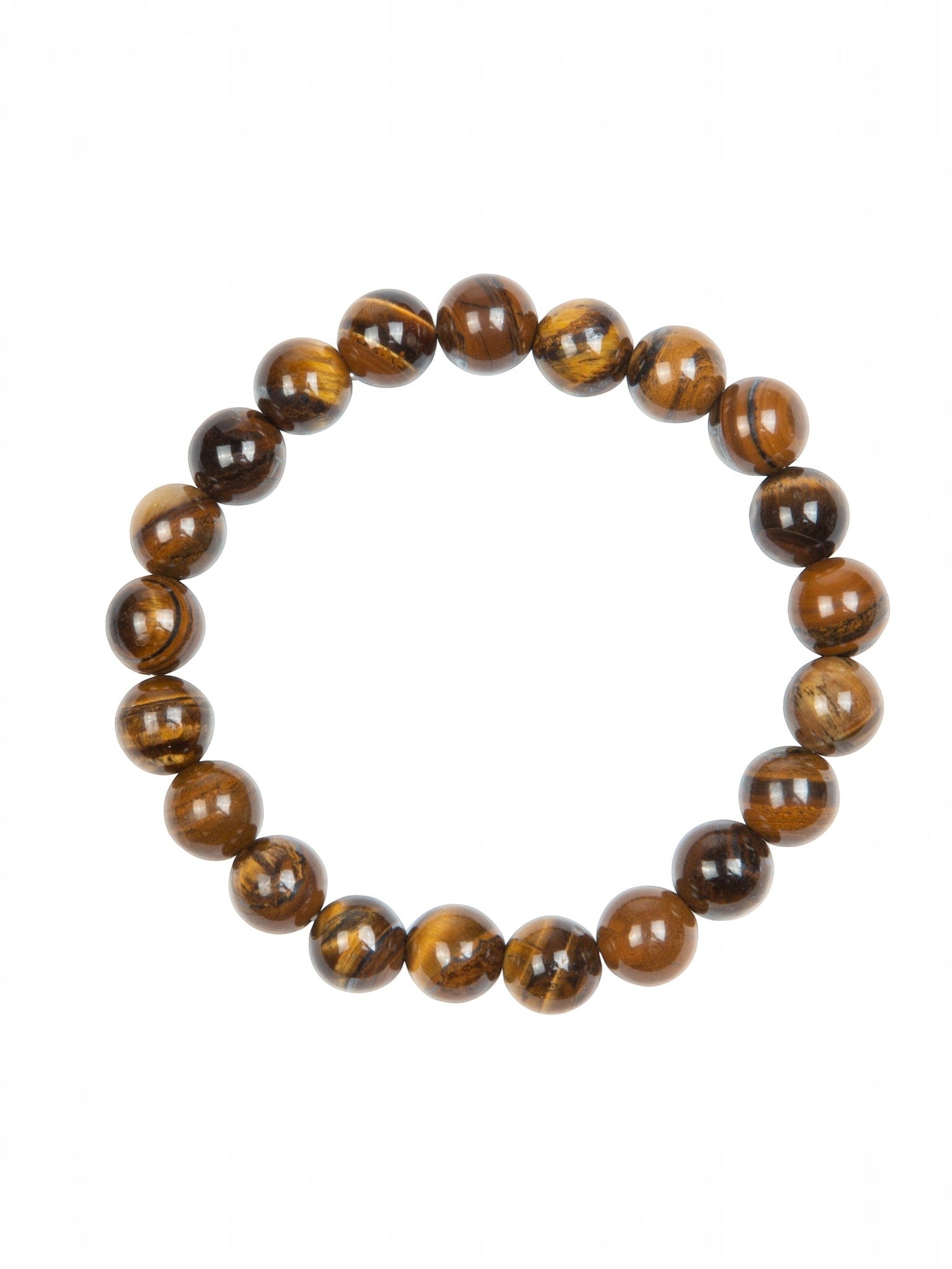 Tiger Eye Stone Stretch Kids Bracelet B3247-8MM