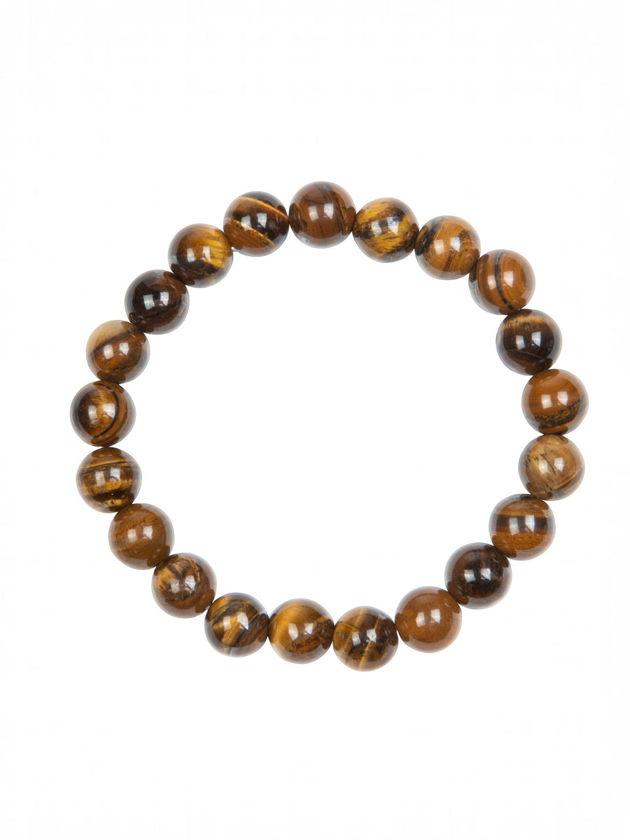 Tiger Eye Stone Stretch Kids Bracelet B3247-8MM