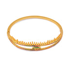 Evil Eye Zircon Cuff Bracelet B3322