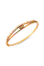 Evil Eye Zircon Cuff Bracelet B3322
