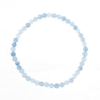 Blue Jade Stone Stretch Bracelets B3434-12MM