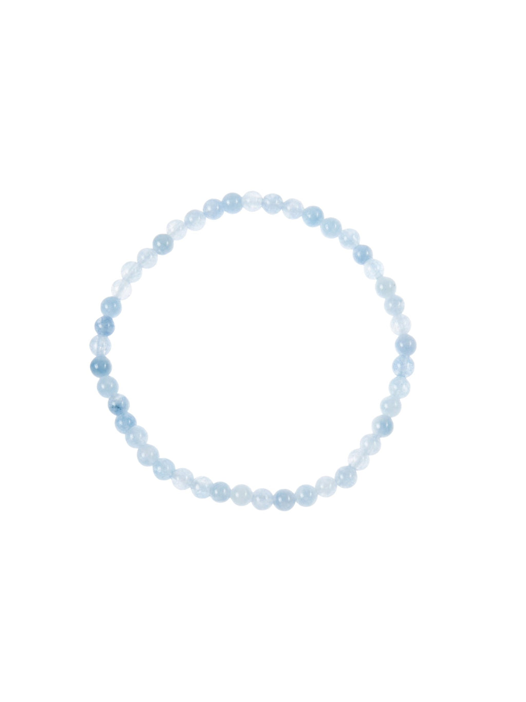 Blue Jade Stone Stretch Bracelets B3434-12MM