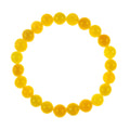 Yellow Jasper Bead Stretch Bracelet B3449-8MM