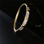 Cubic Zirconia Copper Bracelet B3465