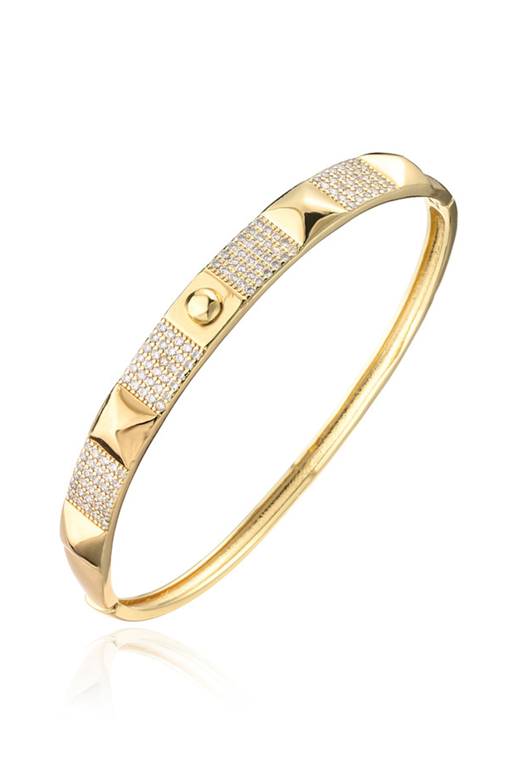 Cubic Zirconia Copper Bracelet B3465