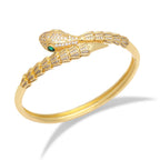 Snake Cubic Zirconia Copper Bracelet B3480