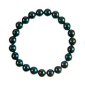 Blue Apatite Stone Stretch Bracelet B3594-8MM