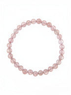 Strawberry Quartz Stone Stretch Bracelet B3621-6MM