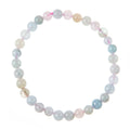 Morganite Stone Stretch Bracelet B3625-6MM