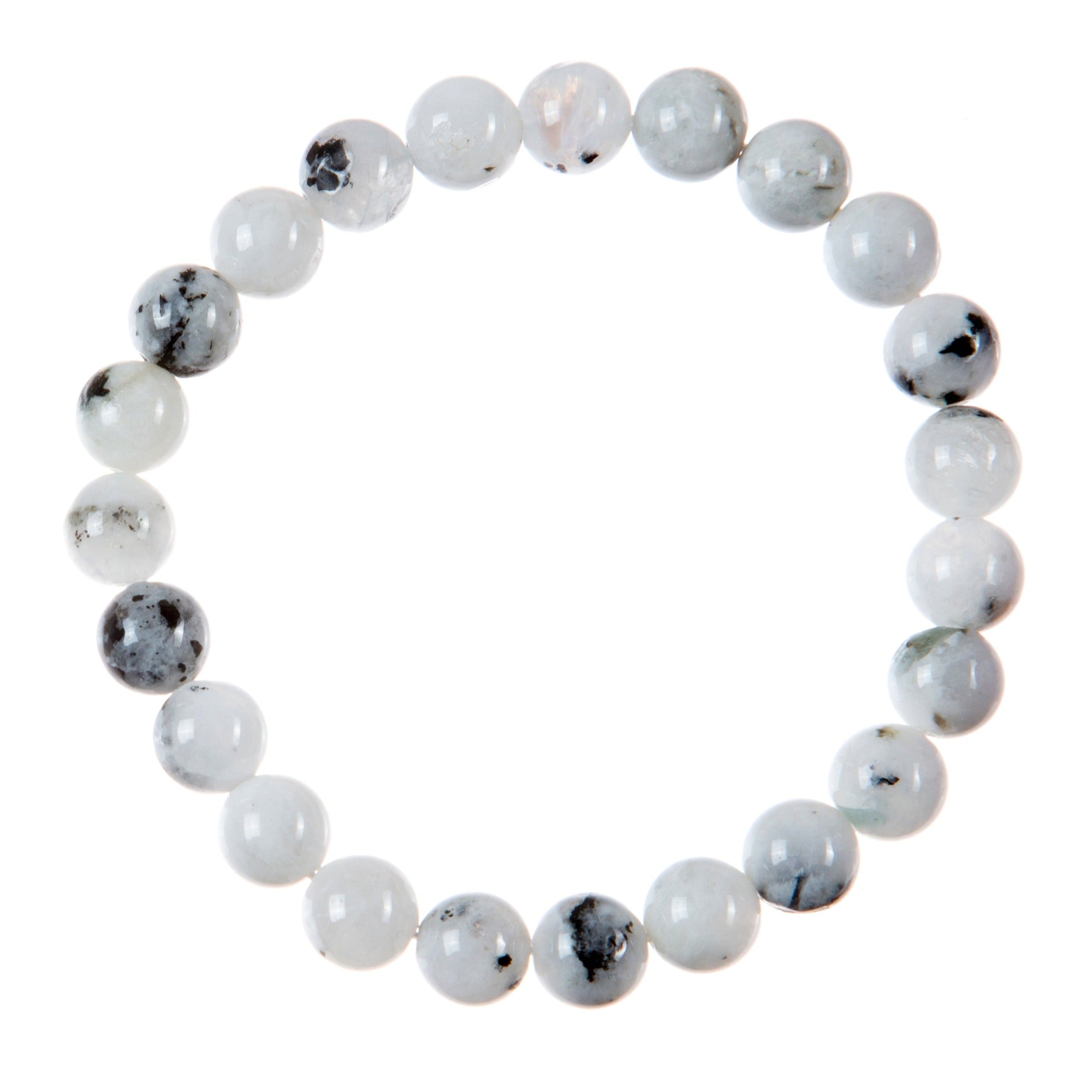Blue Moon Stone Stretch Bracelet B3627-8MM