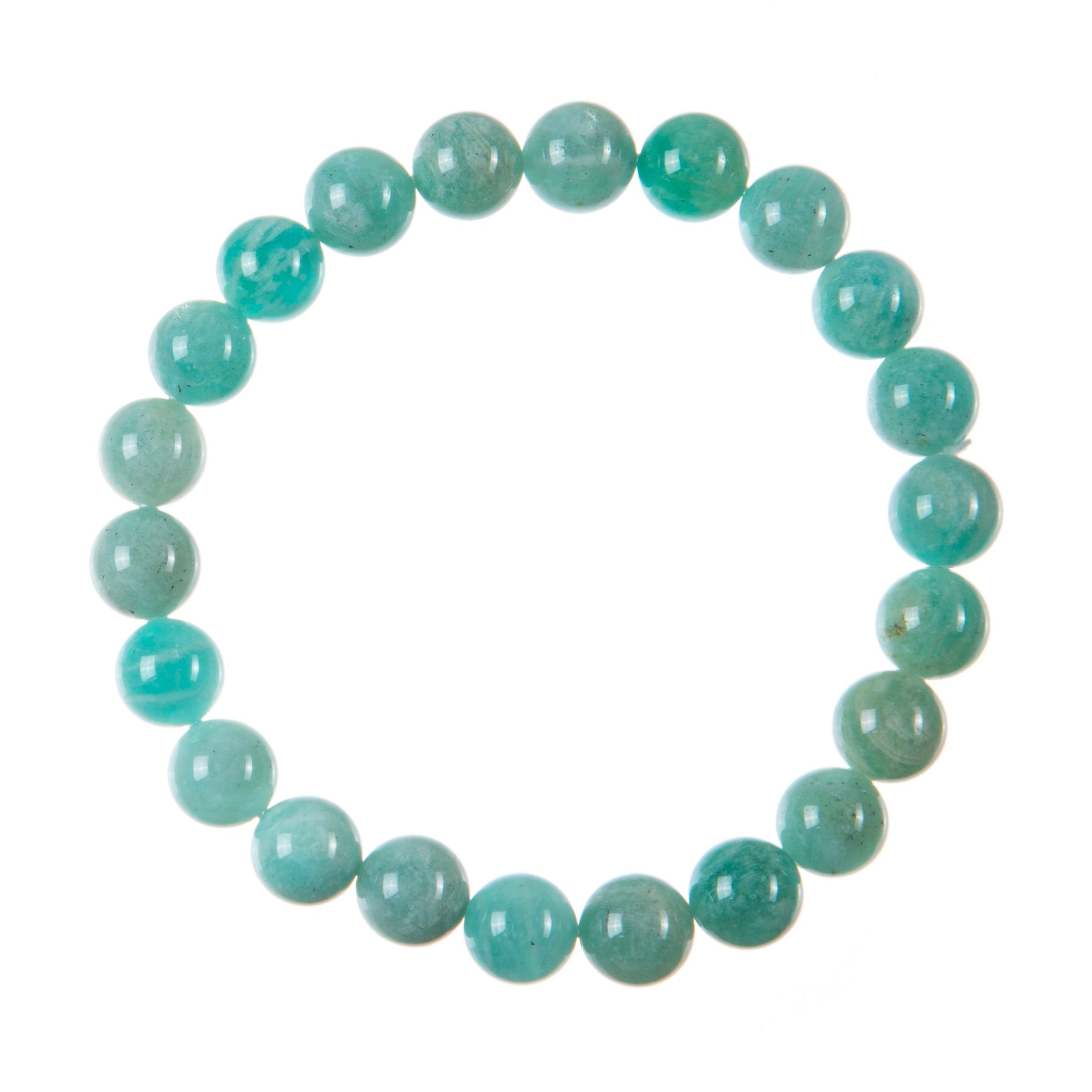Amazon Stone Stretch Bracelet B3629-8MM