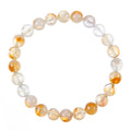 Treasure Mountain Jasper Bead Stretch Bracelet B3630-8MM