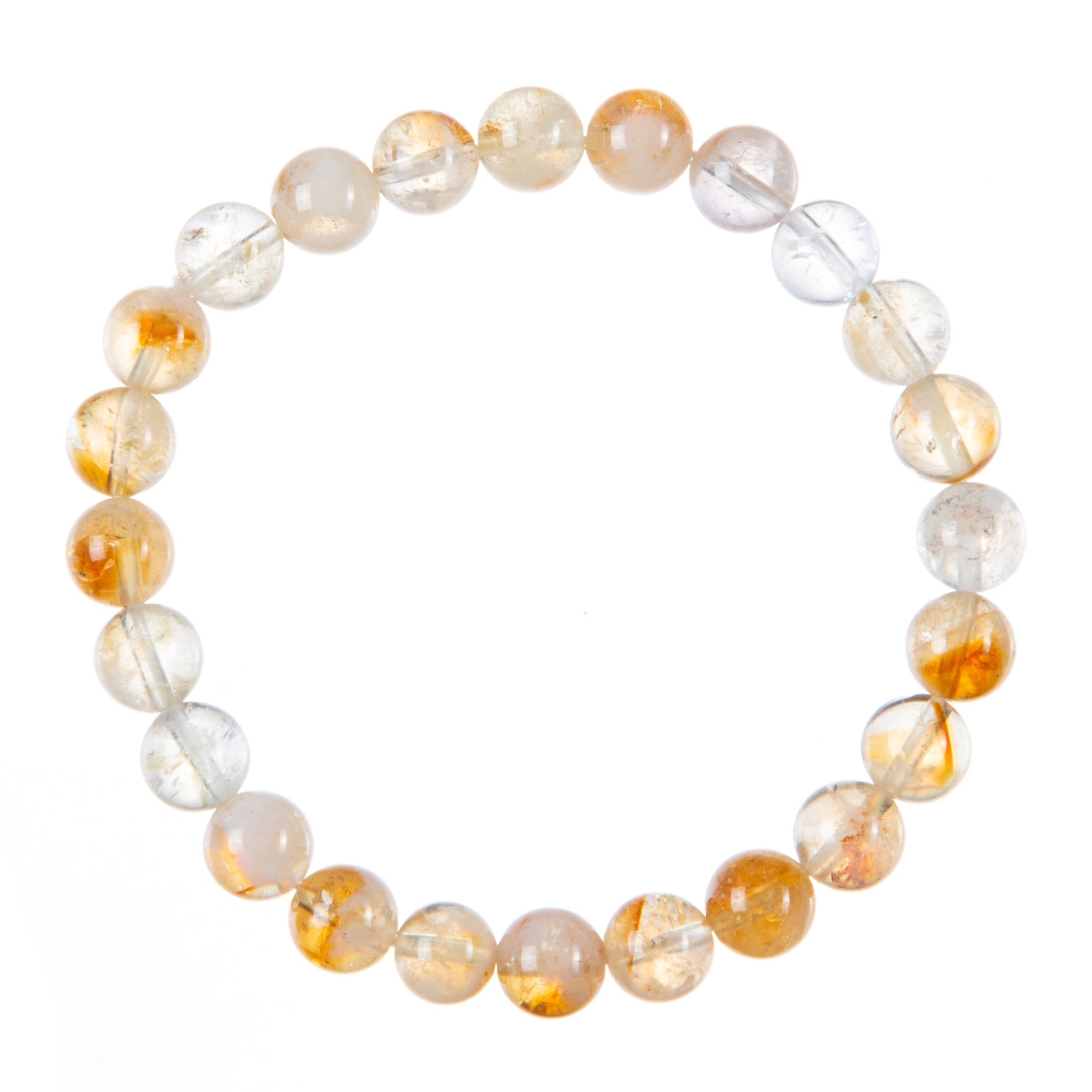 Treasure Mountain Jasper Bead Stretch Bracelet B3630-8MM