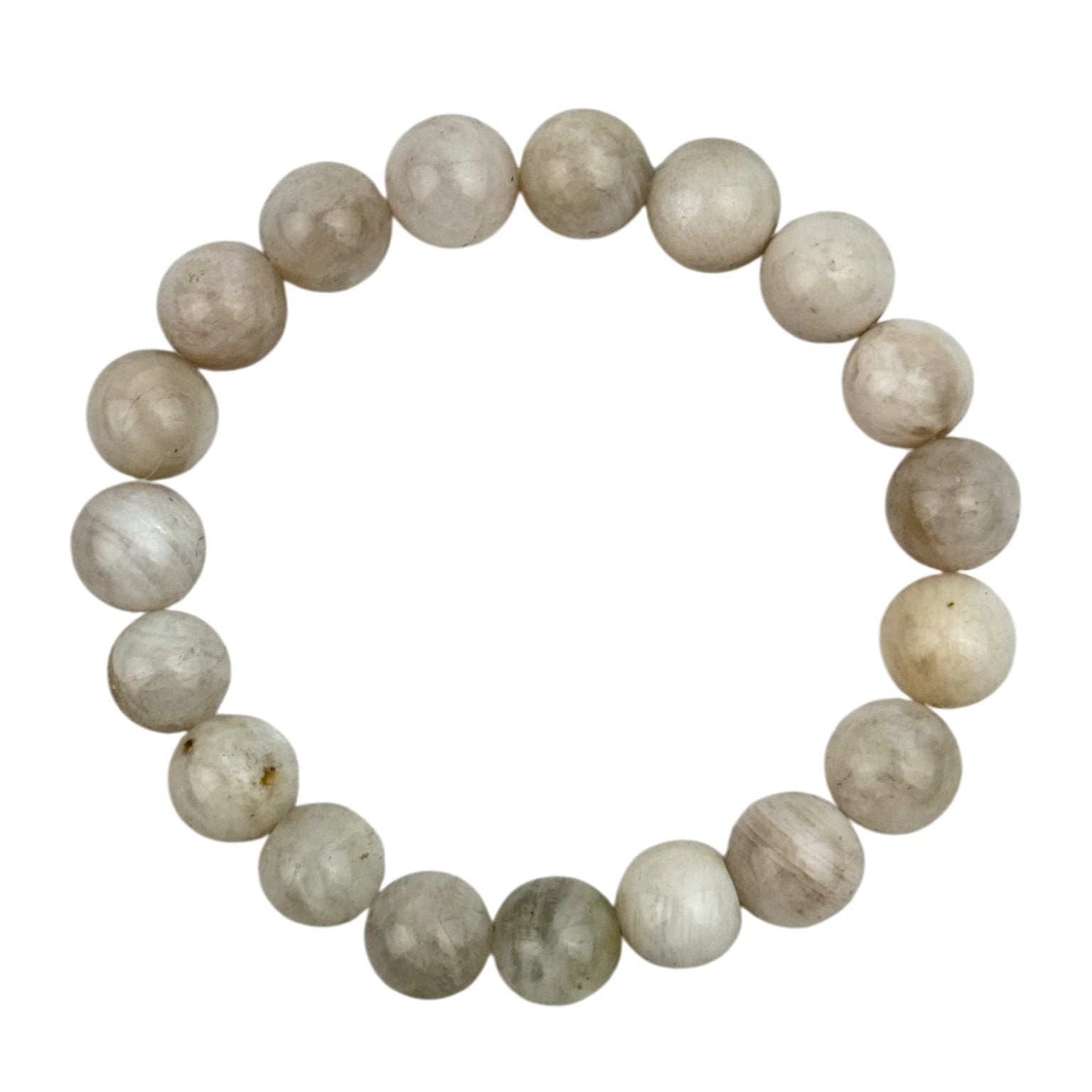 Moon Stone Stretch Bracelet B3635-10MM