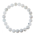 Blue Moon Stone-AB Stretch Bracelet B3637-8MM