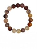 Violet Japer Stone Stretch Bracelet B3710-10MM