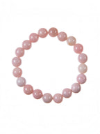 Pink Opal Stone Stretch Bracelet B3713-10MM