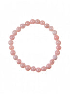 Pink Opal Stone Stretch Bracelet B3713-10MM