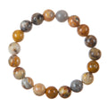 Crazy Agate Stone Stretch Bracelet B3714-10MM
