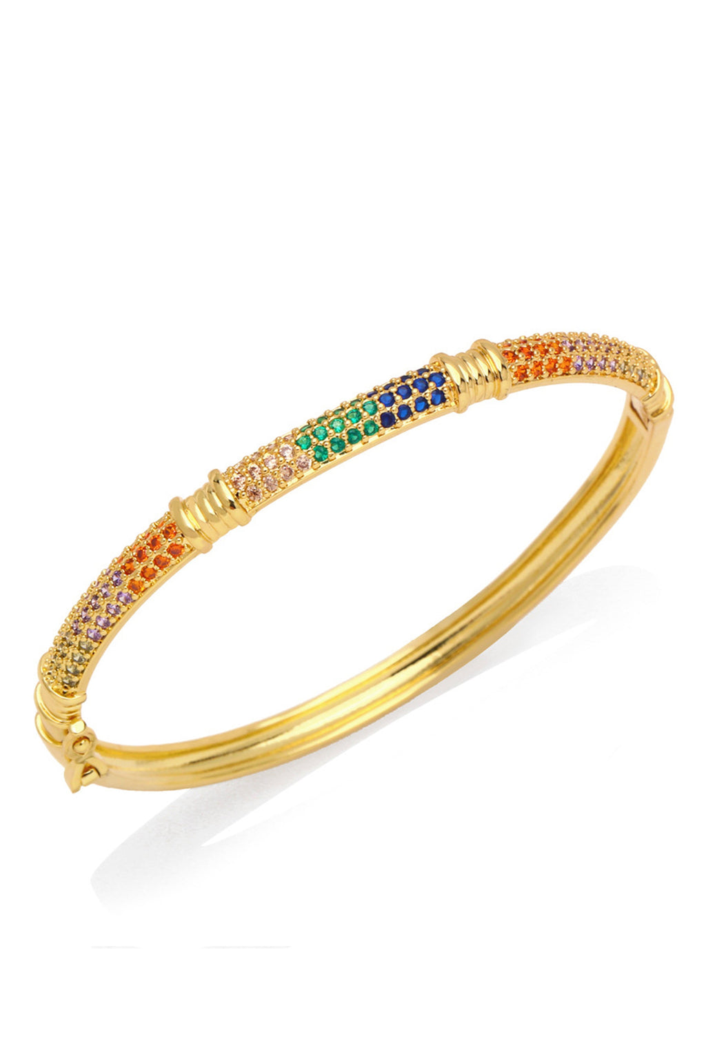 Multicolor Cubic Zirconia Bracelet B3857