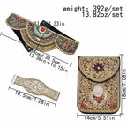 Behemia Seed Bead Magnetic Bracelet B3879