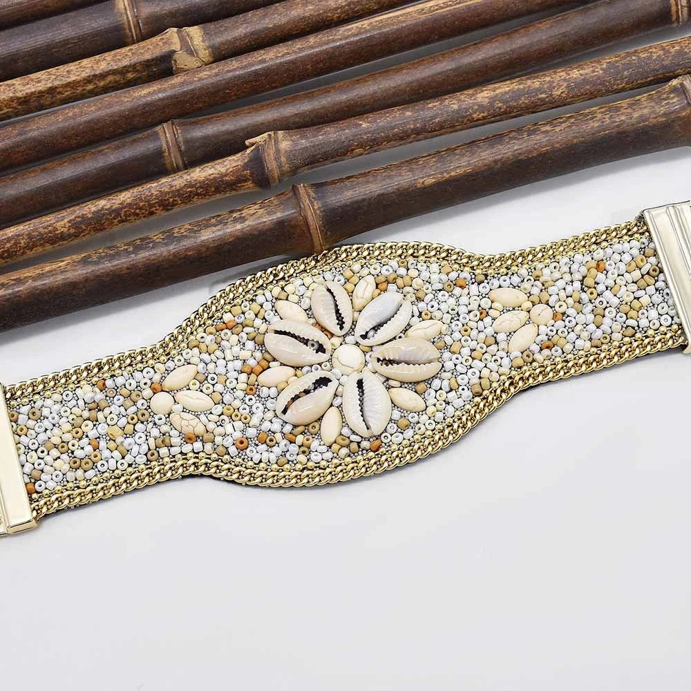 Behemia Seed Bead Magnetic Bracelet B3879