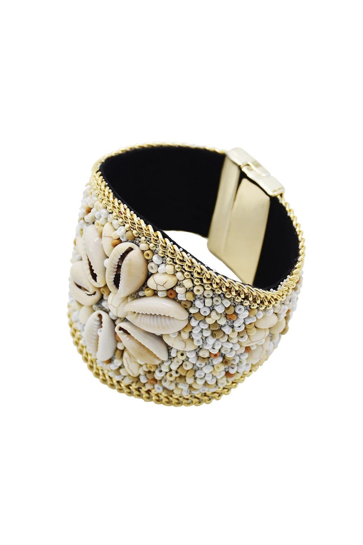 Behemia Seed Bead Magnetic Bracelet B3879