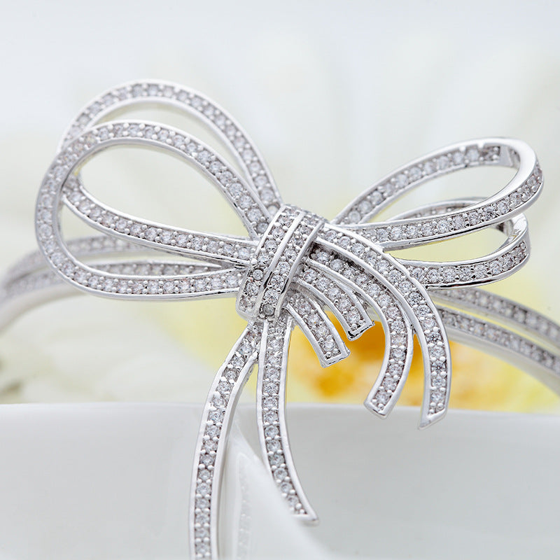 Bow Cubic Zirconia Bracelet B3926