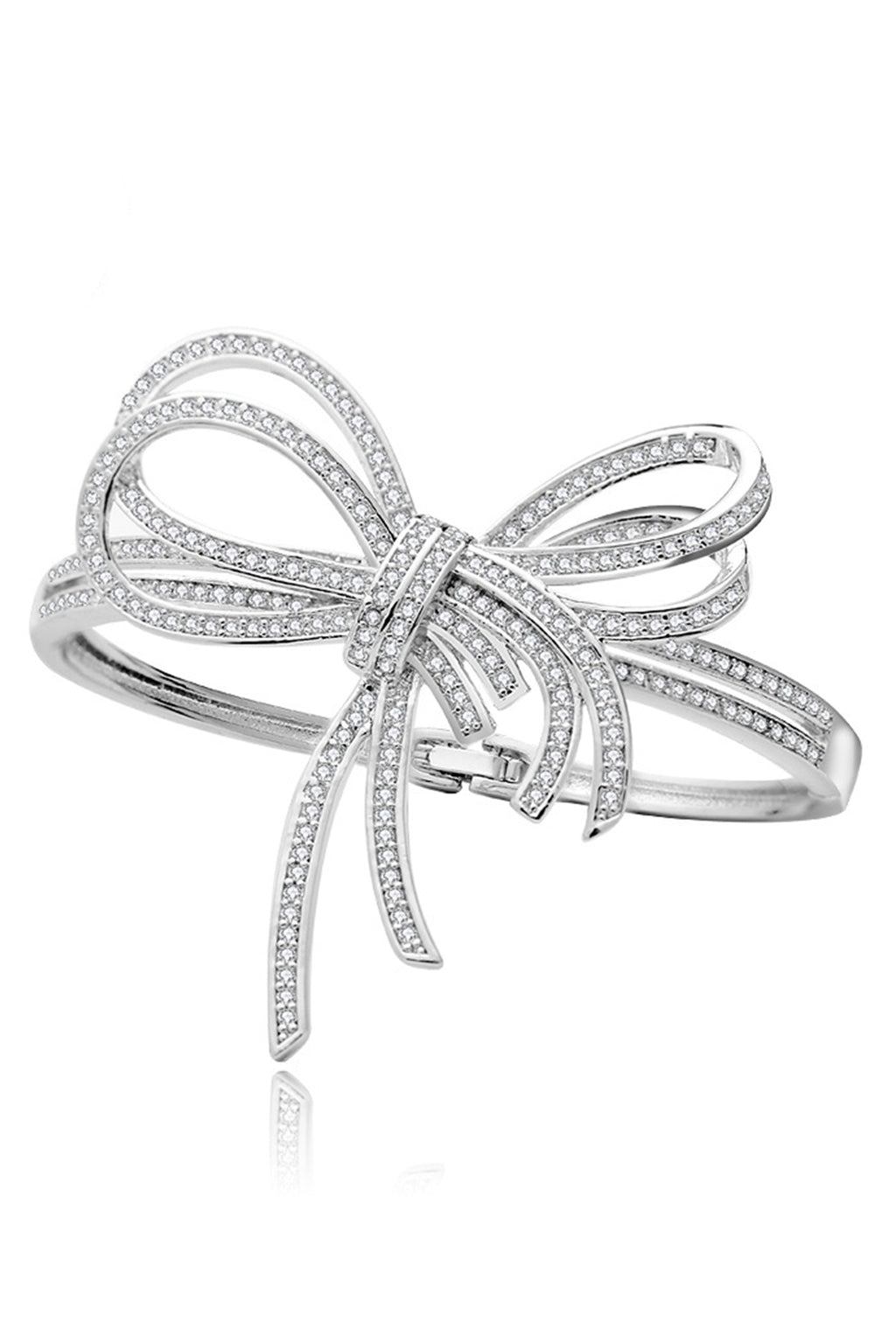 Bow Cubic Zirconia Bracelet B3926