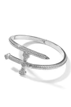Sword Cross Cubic Zirconia Bracelet B3940