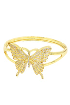 Multicolor Cubic Zirconia Cuff Bracelet B3964