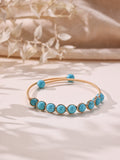 Natural Stone Wrap Cuff Bracelet B4078 - view 10