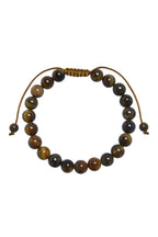Tiger Eye Braided Shamballa Bracelet B4111-12MM